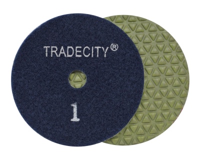 Алмазные гибкие шлифовальные круги Треугольник Pads 5-STEP №1 D100