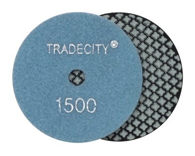 Алмазные гибкие шлифовальные круги Крестик Pads 7-STEP №1500 D100