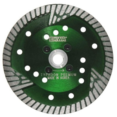 Алмазный отрезной диск EHWA серия TYPHOON D125/M14
