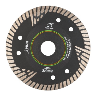 Алмазный отрезной диск TECH-NICK PILOT D125/22.2 гранит