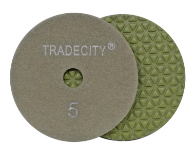 Алмазные гибкие шлифовальные круги Треугольник Pads 5-STEP №5 D100