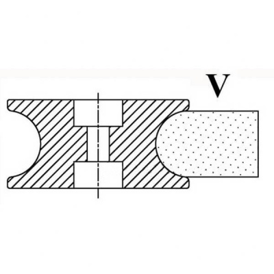 Профильная фреза сегментная гранит V30 #0 Профильная фреза сегментная гранит V30 #0